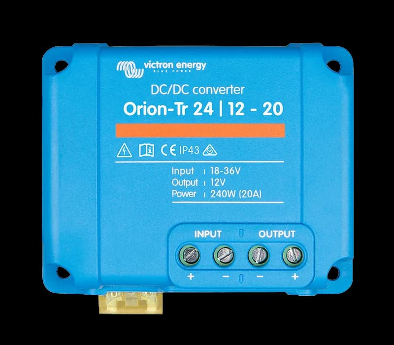 Orion-Tr DC-DC Converter 24/12V-20A (240W), Isolated product image Orion-Tr DC-DC Converter 24/12V-20A (240W), Isolated product image