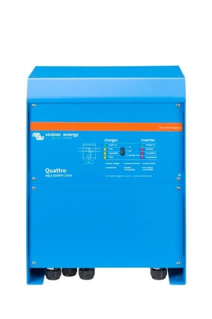 Quattro Inverter/Charger 24/5000 /120-100/100 VE.Bus 230VAC product image Quattro Inverter/Charger 24/5000 /120-100/100 VE.Bus 230VAC product image