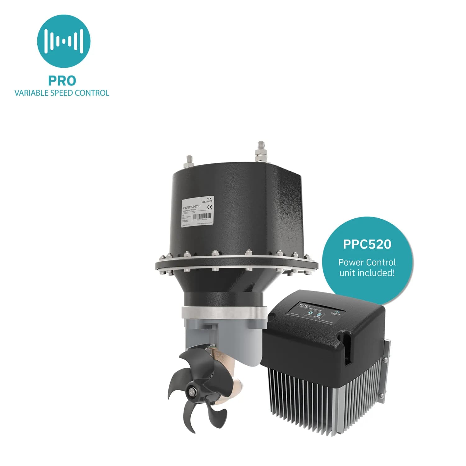 SEP40/125S THRUSTER 12V - 40KG 88LB THRUST - IP VERSION product image SEP40/125S THRUSTER 12V - 40KG 88LB THRUST - IP VERSION product image