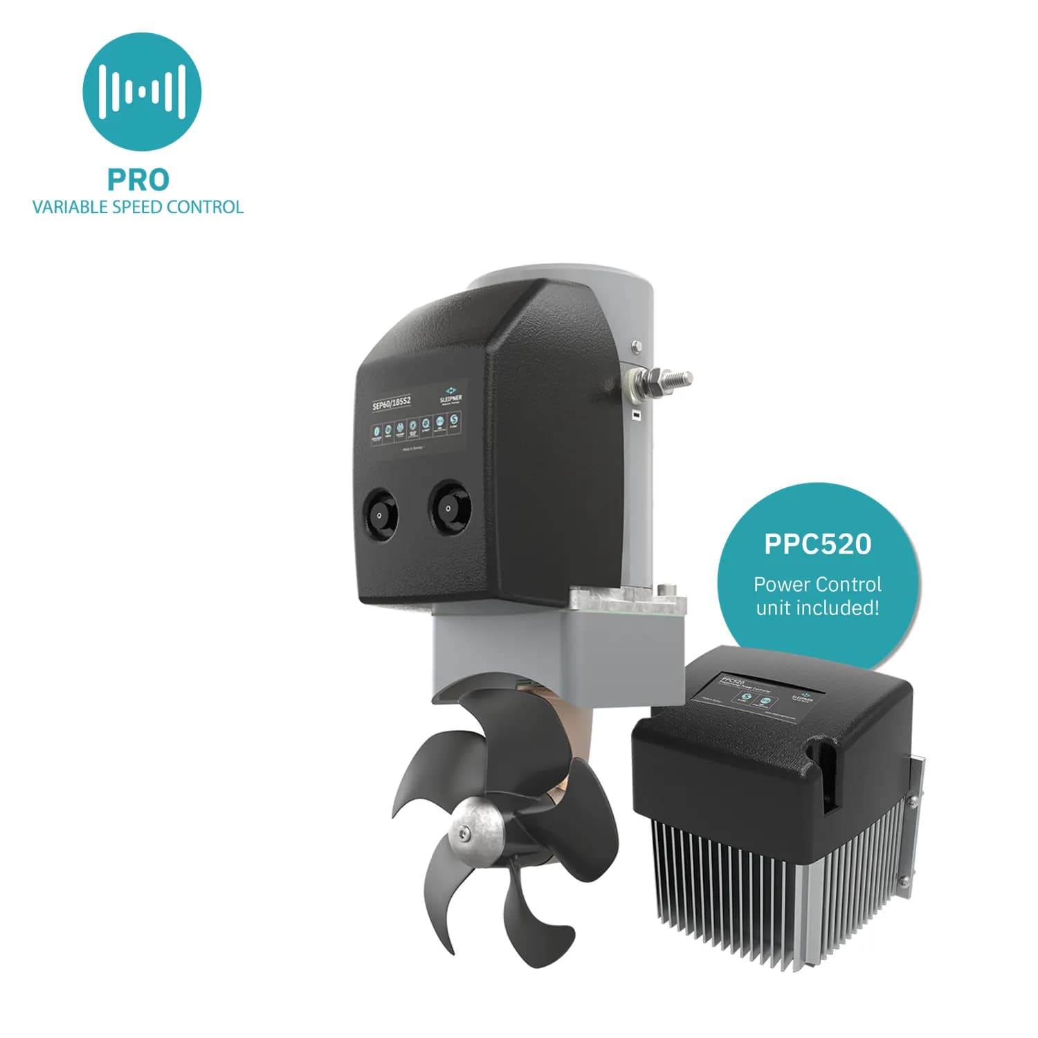 SEP60/185S THRUSTER 12V-60KGF/ 132LBF THRUST (4HP) product image SEP60/185S THRUSTER 12V-60KGF/ 132LBF THRUST (4HP) product image