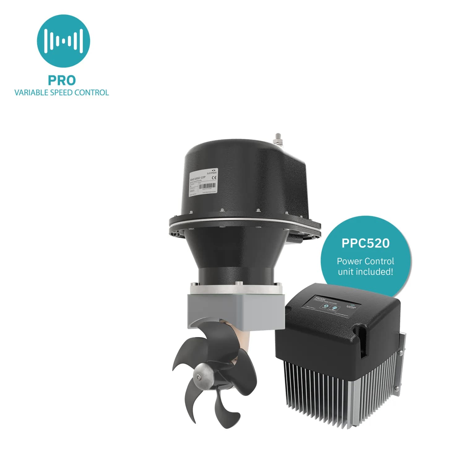 SEP60/185T THRUSTER 12V - 60KG 132LB THRUST - IP VERSION product image SEP60/185T THRUSTER 12V - 60KG 132LB THRUST - IP VERSION product image