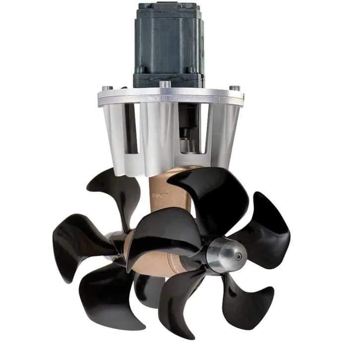 Thruster, Hydraulic 240 kg Thrust/250 mm tunnel 11cc gear motor, CR Composite Q-props/sealed leg product image Thruster, Hydraulic 240 kg Thrust/250 mm tunnel 11cc gear motor, CR Composite Q-props/sealed leg product image