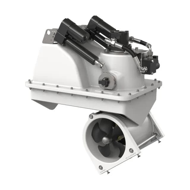 Retracting hydraulic thruster, 240 kg thrust U11 motor, 24v raise/lower product image Retracting hydraulic thruster, 240 kg thrust U11 motor, 24v raise/lower product image