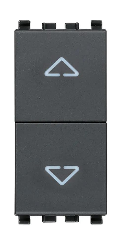 Eikon 3-Position Switch (1-0-2), 2P/2T, 10A-250V w/ Directional Arrows, Grey product image Eikon 3-Position Switch (1-0-2), 2P/2T, 10A-250V w/ Directional Arrows, Grey product image