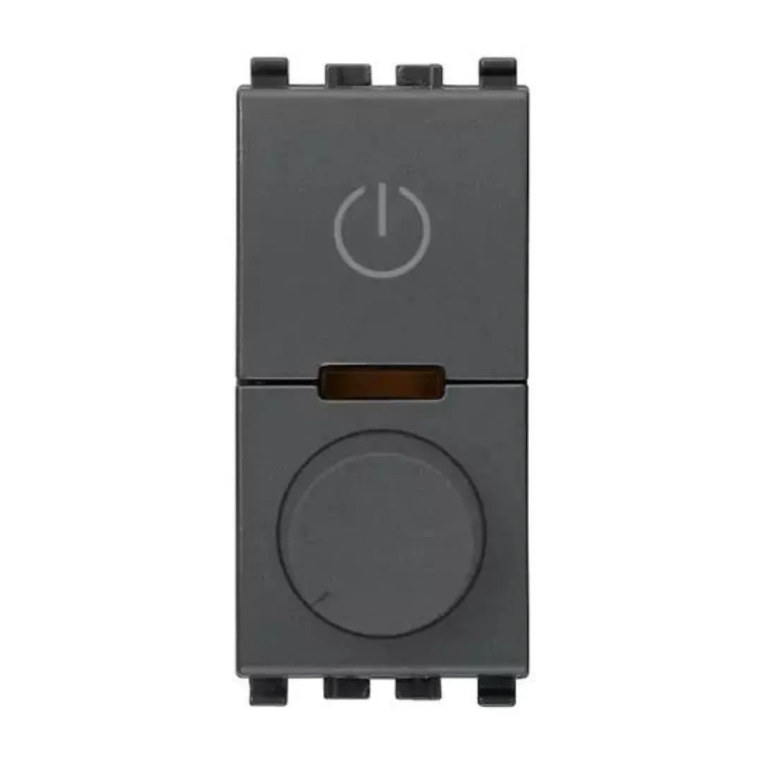Eikon Universal Master rotary-dimmer 230V 50Hz, Phase-cutting, Grey product image Eikon Universal Master rotary-dimmer 230V 50Hz, Phase-cutting, Grey product image