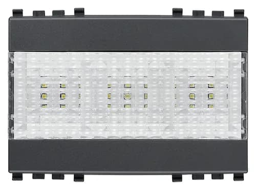 Eikon: LED-Emergency Lamp 3-Module 120-230V Grey product image Eikon: LED-Emergency Lamp 3-Module 120-230V Grey product image
