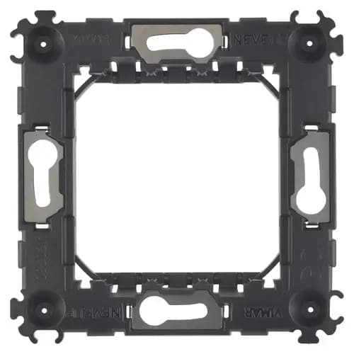 Vimar NEVE UP 2-module mounting frame, screw-less, for flush mounting boxes product image Vimar NEVE UP 2-module mounting frame, screw-less, for flush mounting boxes product image