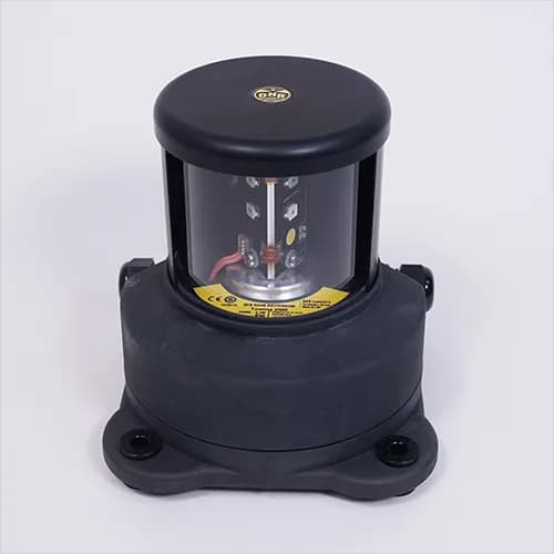 DHR60 Towing Yellow LED, Base-Mount, Black, 24V (4.3W), 2NM, IP66, 135° product image DHR60 Towing Yellow LED, Base-Mount, Black, 24V (4.3W), 2NM, IP66, 135° product image