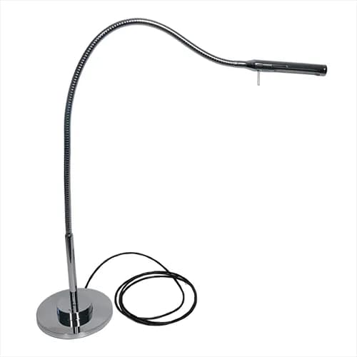 Rugen Table Reading Light, Dim2Warm, 9-32Vdc, Chrome, Glass lens, 3000K, 290 Lms product image Rugen Table Reading Light, Dim2Warm, 9-32Vdc, Chrome, Glass lens, 3000K, 290 Lms product image