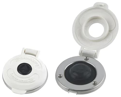 Lofrans Low Amperage Footswitch with White Cover Stainless Steel Bezel, Black Boot (Up) product image Lofrans Low Amperage Footswitch with White Cover Stainless Steel Bezel, Black Boot (Up) product image