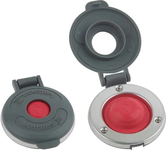 Lofrans Low Amperage Footswitch with Gray Cover Stainless Steel Bezel, Red Boot (Down) product image Lofrans Low Amperage Footswitch with Gray Cover Stainless Steel Bezel, Red Boot (Down) product image