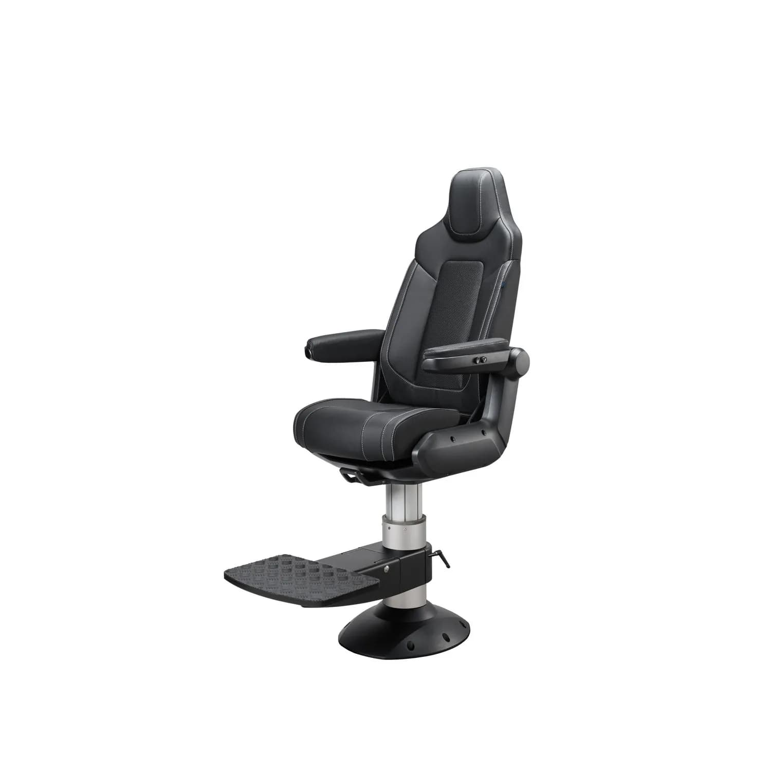 Norsap 1600, Seat Height 26.4"-31.5" Pedestal Mount Foot Rest, Flange Base, Gas Damp. product image Norsap 1600, Seat Height 26.4"-31.5" Pedestal Mount Foot Rest, Flange Base, Gas Damp. product image