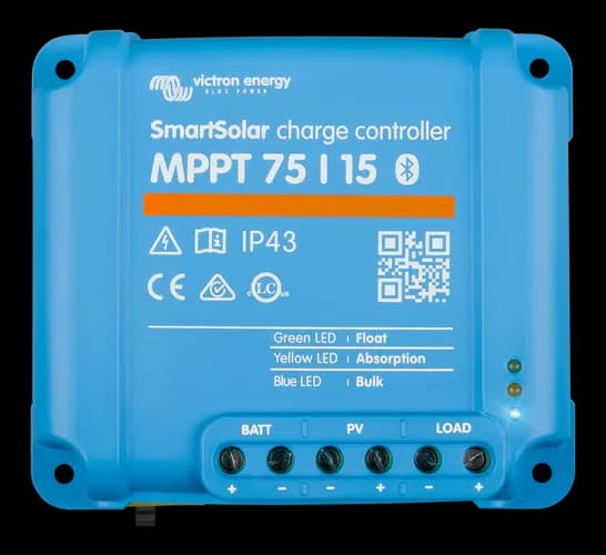 Smart Solar MPPT 75/10 Controller (Up to 48V) product image Smart Solar MPPT 75/10 Controller (Up to 48V) product image