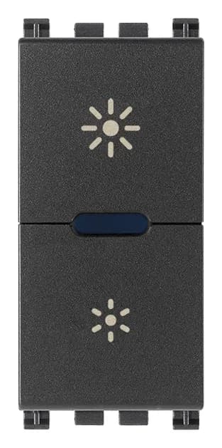 Arke Dimmer: Master, 120V, 1-Module Grey product image Arke Dimmer: Master, 120V, 1-Module Grey product image