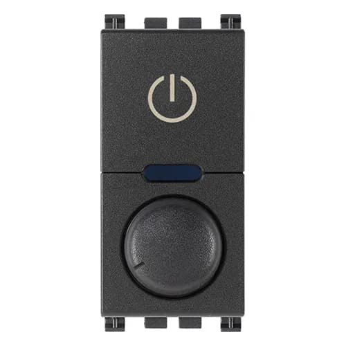 ARKE: Universal Master rotary-dimmer 230V 50Hz, Phase-cutting, Grey product image ARKE: Universal Master rotary-dimmer 230V 50Hz, Phase-cutting, Grey product image