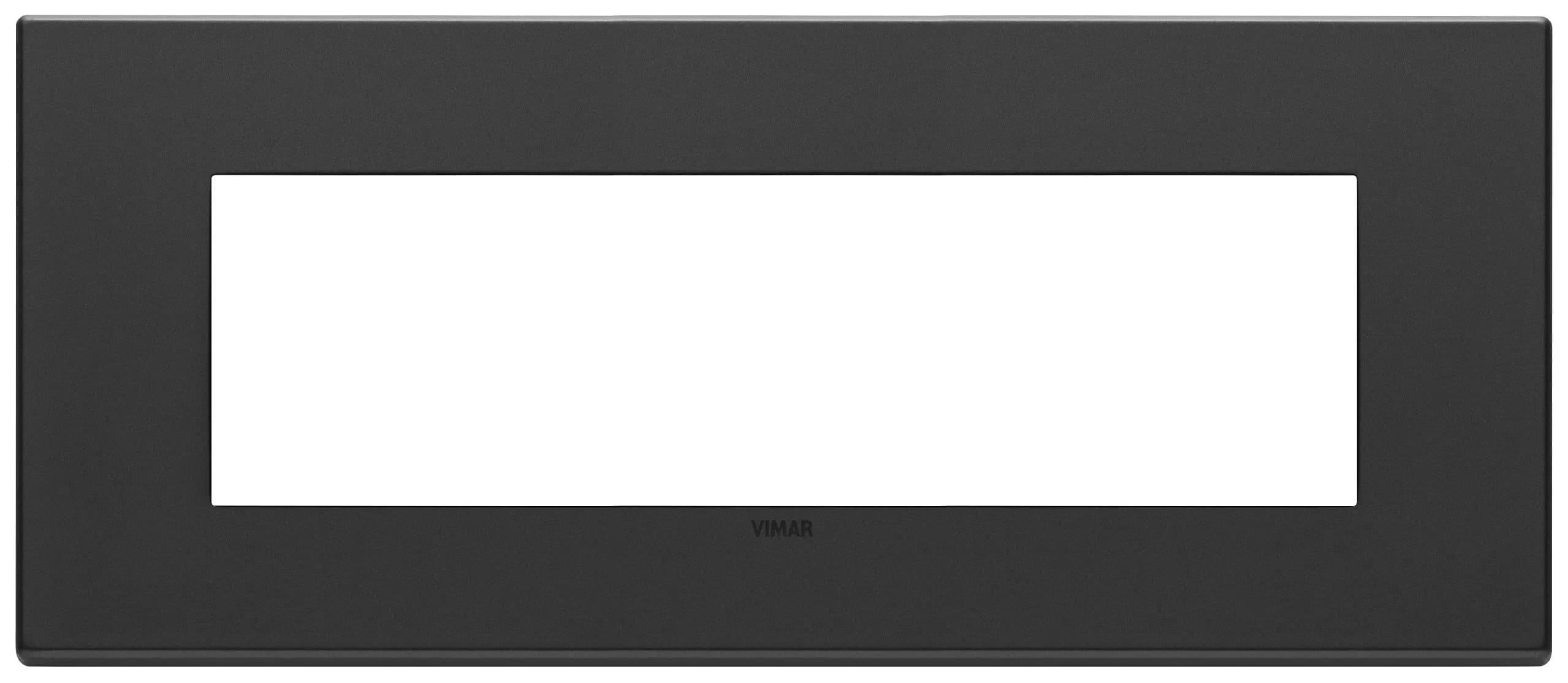 EIKON EXE Cover Plate 7-Module Metal Total Look Anthracite Grey product image EIKON EXE Cover Plate 7-Module Metal Total Look Anthracite Grey product image