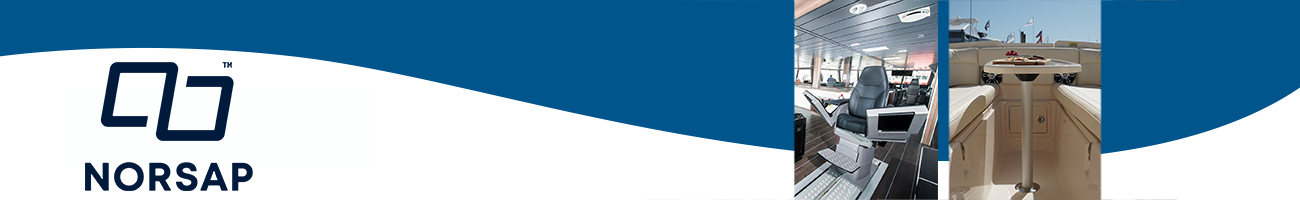 Norsap high-quality seating solutions and marine equipment